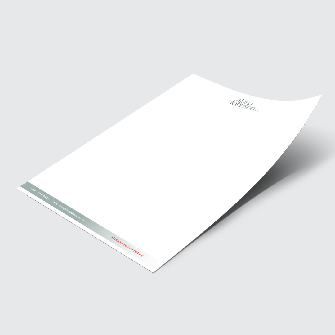 Alana Johnson - Letterhead Alana Johnson - Letterhead