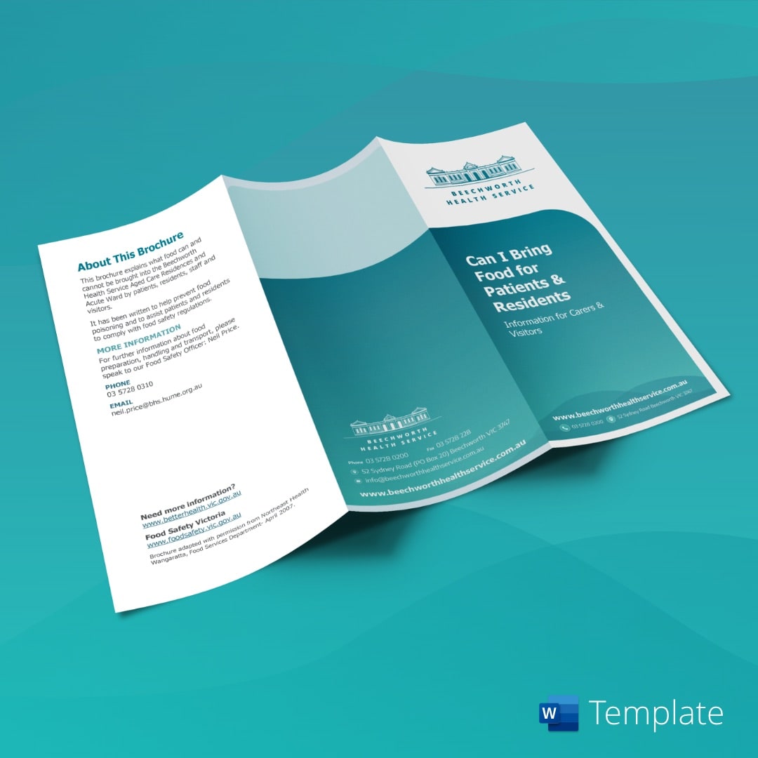 Beechworth Health Services - Brochure Template Beechworth Health Services - Brochure Template
