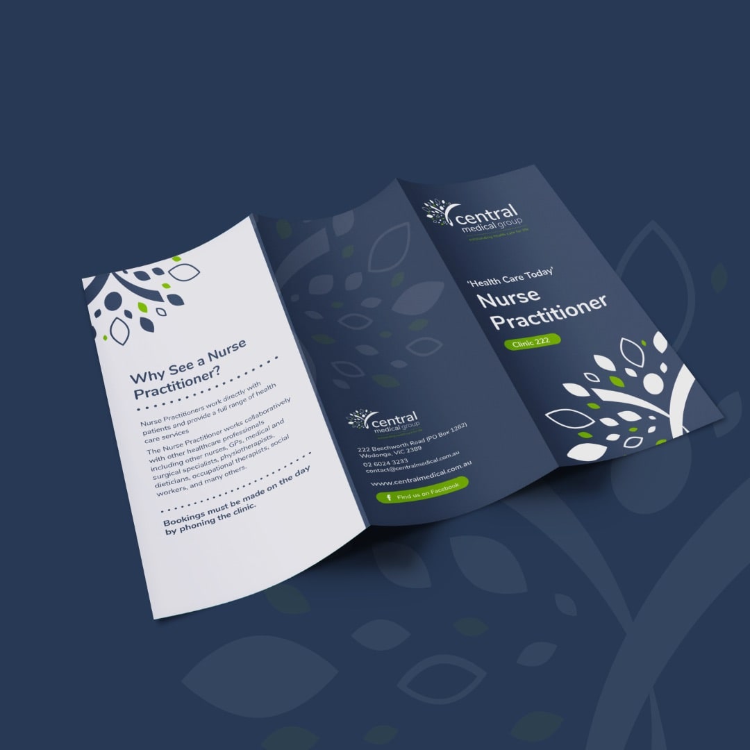 Central Medical Group - Trifold Brochure Central Medical Group - Trifold Brochure