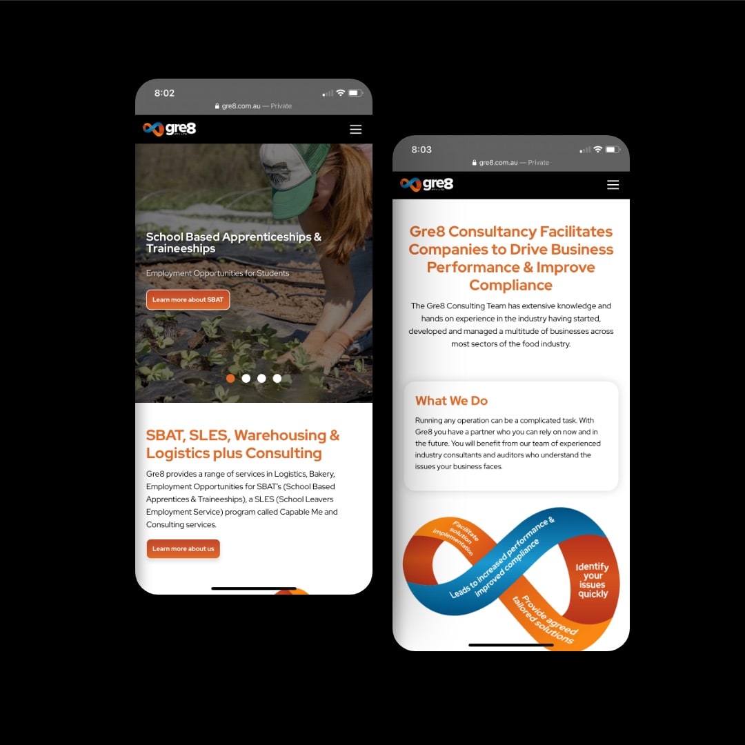 Gre8 - Website Gre8 - Website