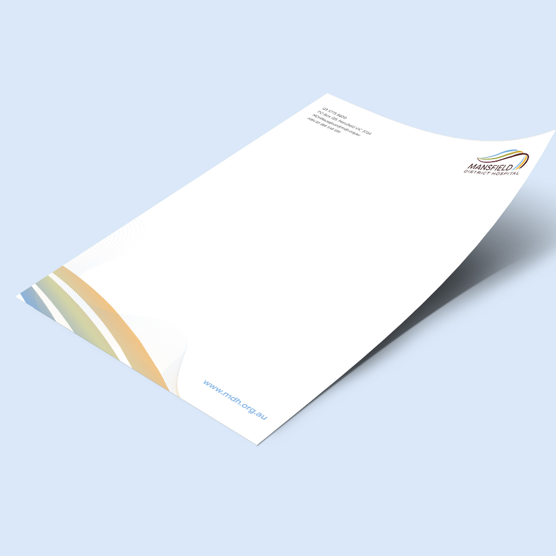Mansfield District Hospital - Letterhead Mansfield District Hospital - Letterhead