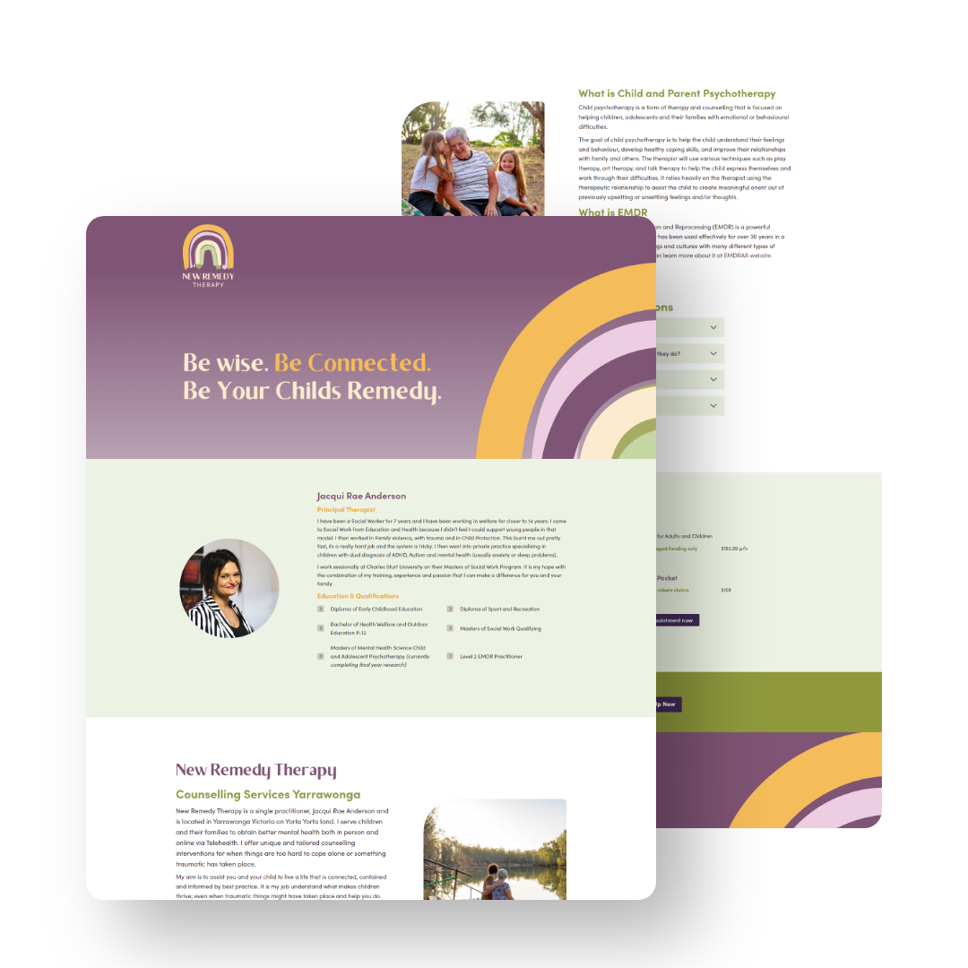 New Remedy Therapy - Webpage New Remedy Therapy - Webpage