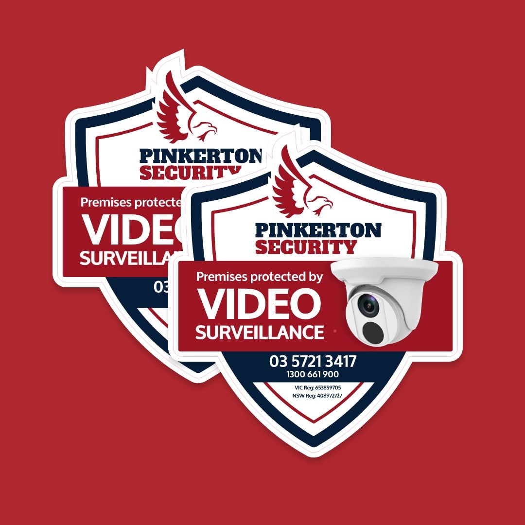 Pinkerton Security - Stickers Pinkerton Security - Stickers