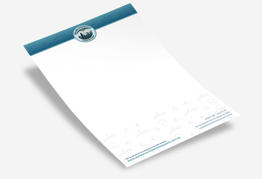 Walwa Riverside Caravan Park - Letterhead Walwa Riverside Caravan Park - Letterhead